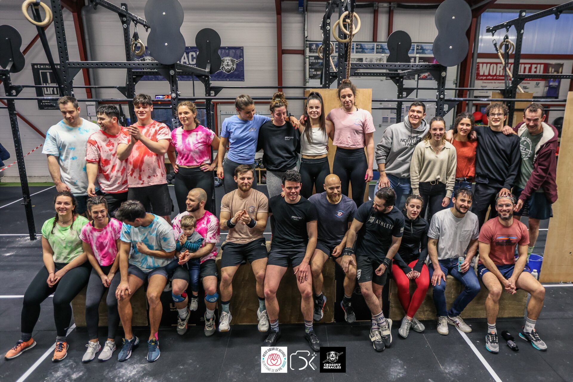 Regional competition of Crossfit organized by Dimitri coach in Crossfit Heracles for the benefit of the association Petit Coeur de Beurre on January 28, 2023 in the room Crossfit Heracles in Brest (29) - Photo DK-Prod/ Crossfit Heracles/ Petit Coeur de Beurre